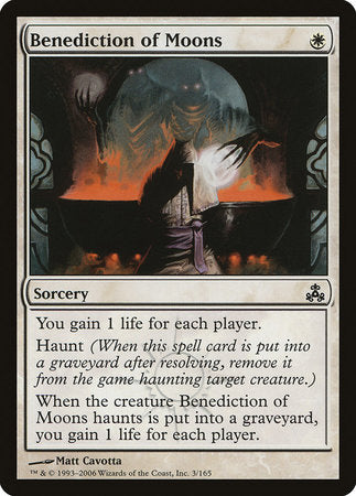 Benediction of Moons [Guildpact] | Good Games Cannington