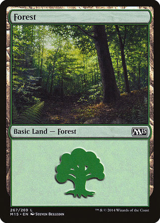 Forest (267) [Magic 2015] | Good Games Cannington