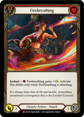 Firebreathing [EVR157] (Everfest)  1st Edition Rainbow Foil | Good Games Cannington