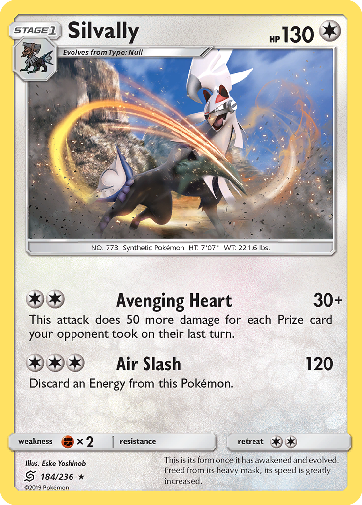 Silvally (184/236) [Sun & Moon: Unified Minds] | Good Games Cannington