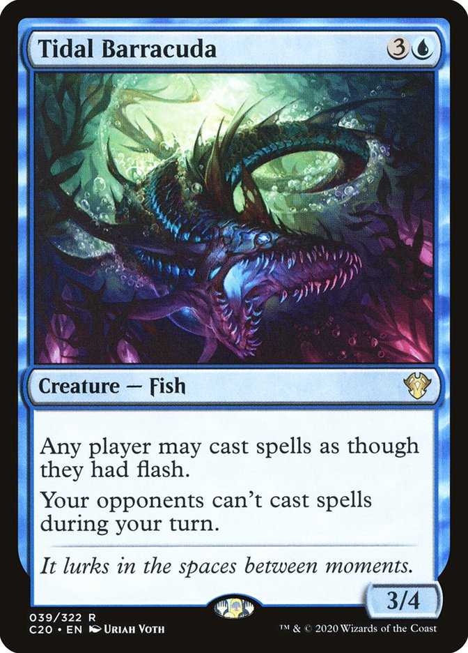 Tidal Barracuda [Commander 2020] | Good Games Cannington
