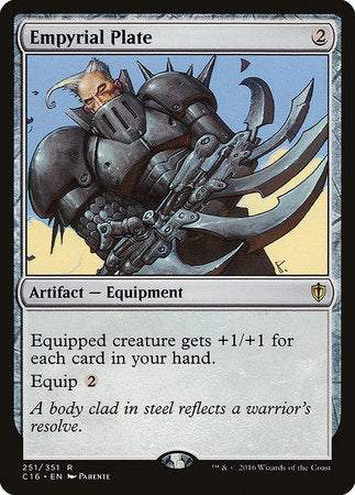 Empyrial Plate [Commander 2016] | Good Games Cannington