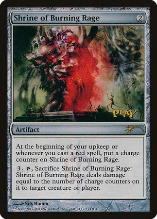 Shrine of Burning Rage [Wizards Play Network 2011] | Good Games Cannington