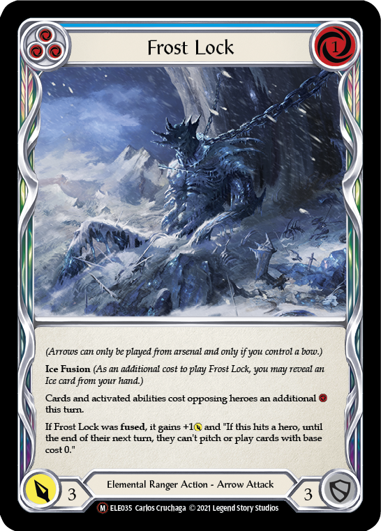Frost Lock [U-ELE035] Unlimited Normal | Good Games Cannington