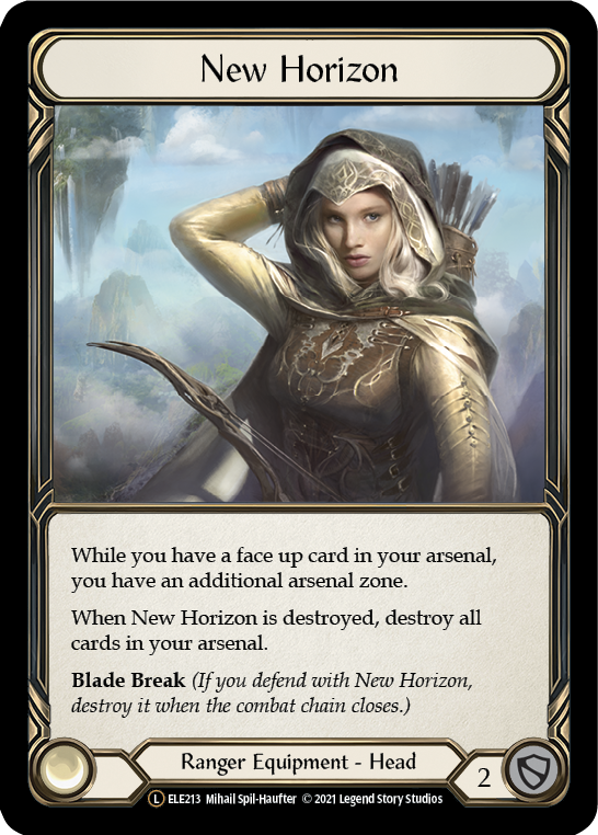 New Horizon [U-ELE213] Unlimited Rainbow Foil | Good Games Cannington