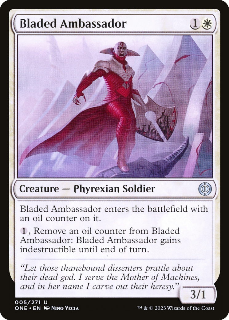 Bladed Ambassador [Phyrexia: All Will Be One] | Good Games Cannington
