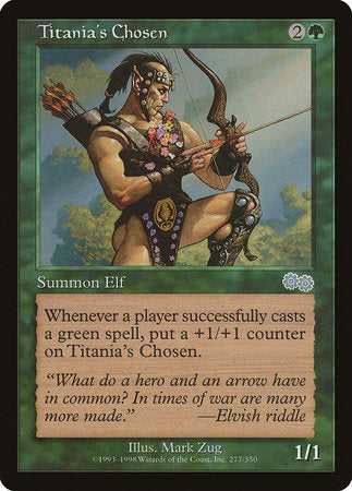 Titania's Chosen [Urza's Saga] | Good Games Cannington