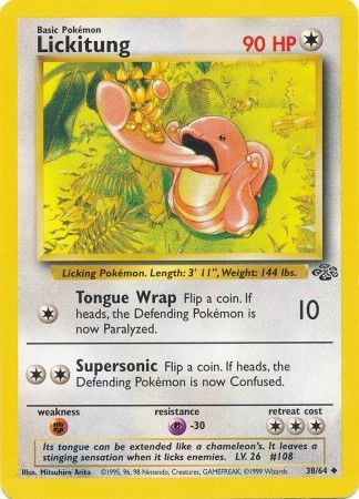 Lickitung (38/64) [Jungle Unlimited] | Good Games Cannington