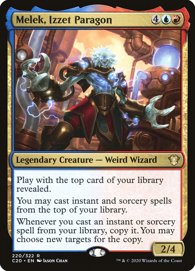 Melek, Izzet Paragon [Commander 2020] | Good Games Cannington