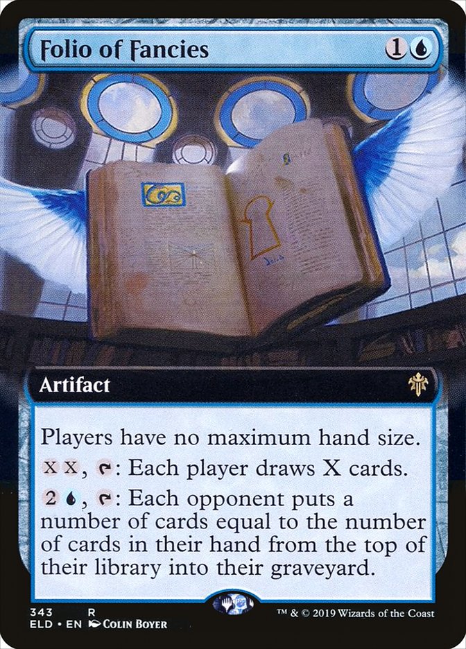 Folio of Fancies (Extended Art) [Throne of Eldraine] | Good Games Cannington