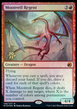 Moonveil Regent [Innistrad: Midnight Hunt Prerelease Promos] | Good Games Cannington