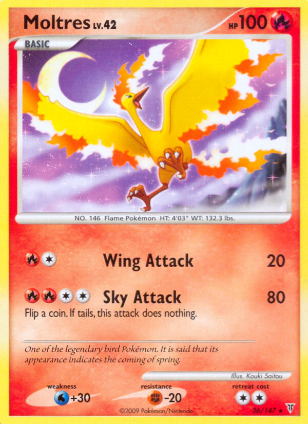 Moltres (36/147) [Platinum: Supreme Victors] | Good Games Cannington