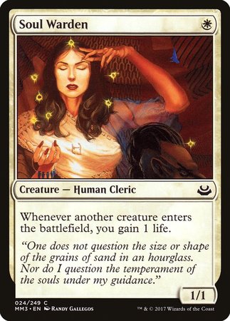 Soul Warden [Modern Masters 2017] | Good Games Cannington