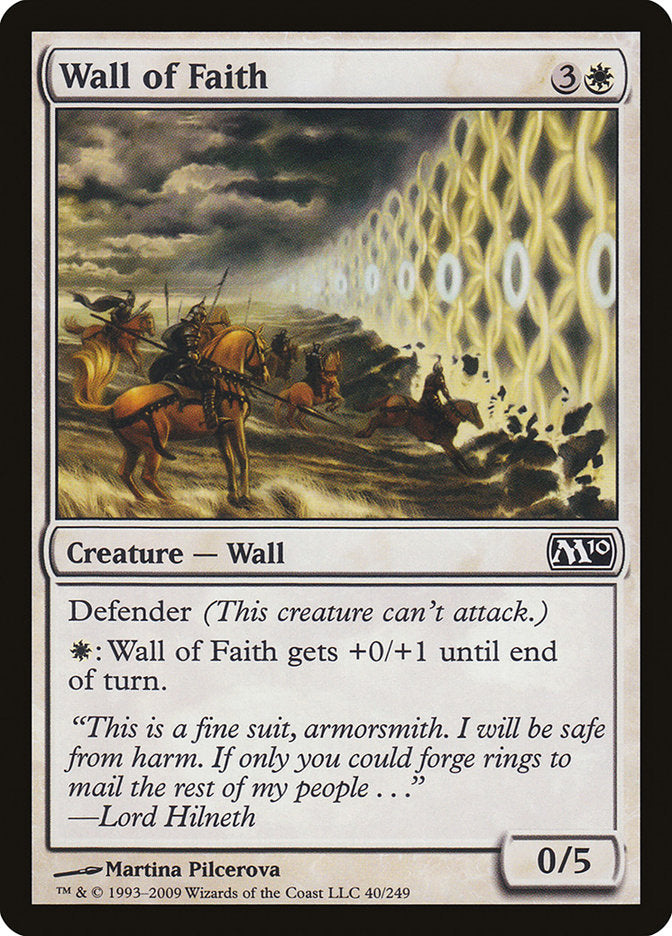 Wall of Faith [Magic 2010] | Good Games Cannington