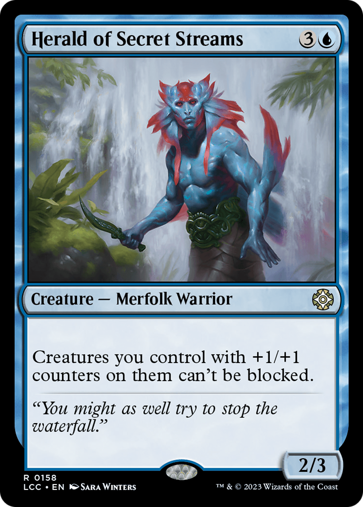 Herald of Secret Streams [The Lost Caverns of Ixalan Commander] | Good Games Cannington