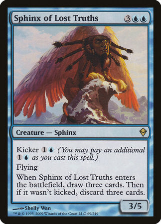 Sphinx of Lost Truths [Zendikar] | Good Games Cannington