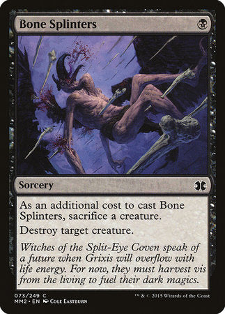Bone Splinters [Modern Masters 2015] | Good Games Cannington
