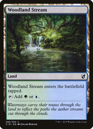 Woodland Stream [Commander 2019] | Good Games Cannington