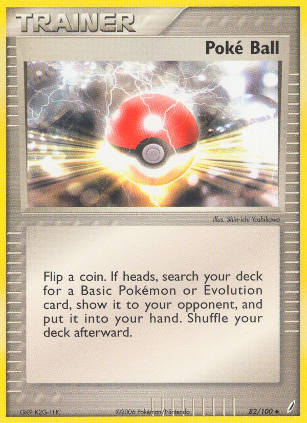 Poke Ball (82/100) [EX: Crystal Guardians] | Good Games Cannington
