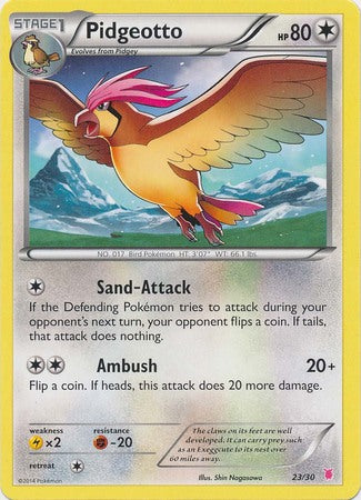 Pidgeotto (23/30) [XY: Trainer Kit 1 - Wigglytuff] | Good Games Cannington