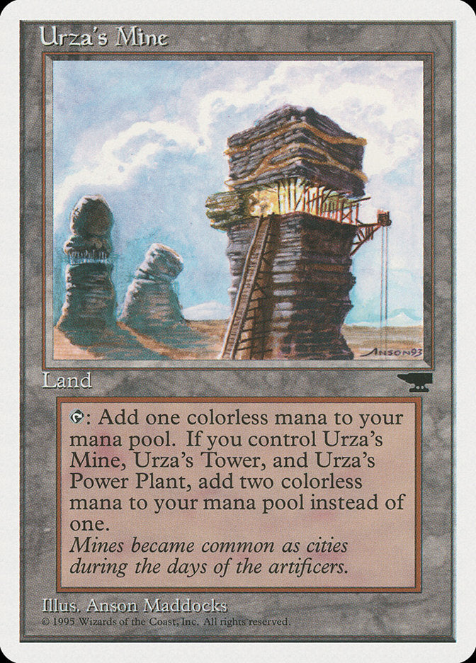 Urza's Mine (Sky Background) [Chronicles] | Good Games Cannington