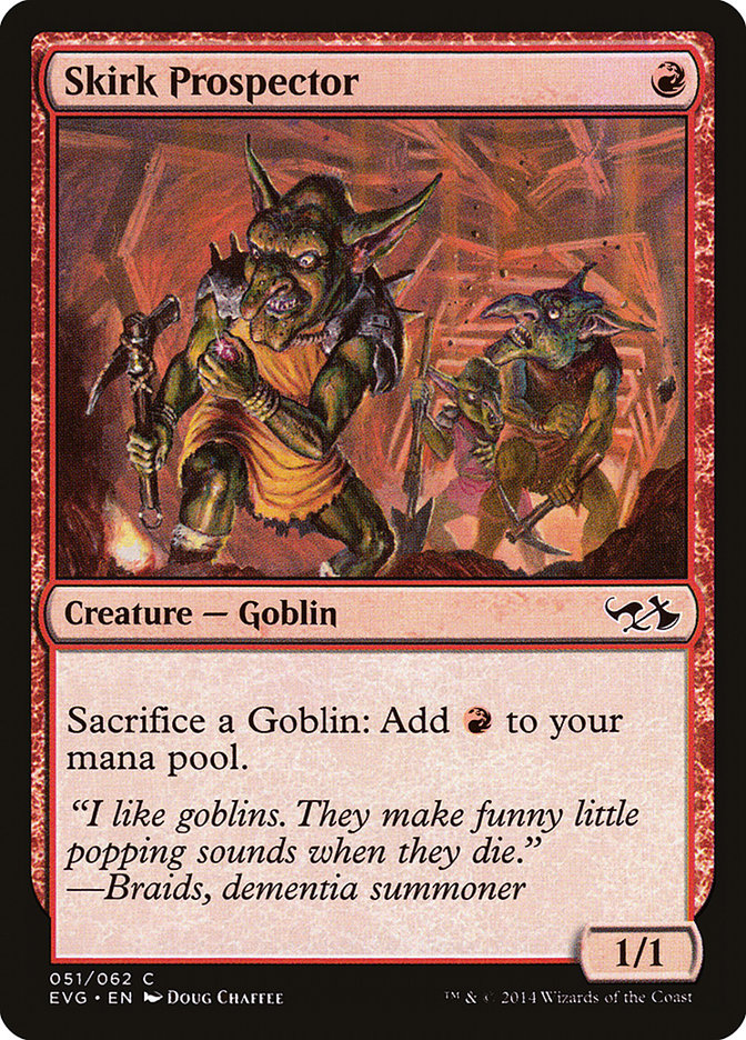Skirk Prospector (Elves vs. Goblins) [Duel Decks Anthology] | Good Games Cannington