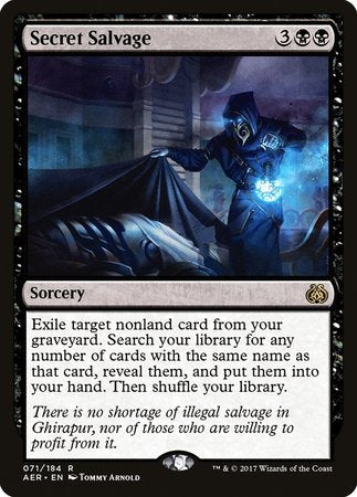 Secret Salvage [Aether Revolt] | Good Games Cannington