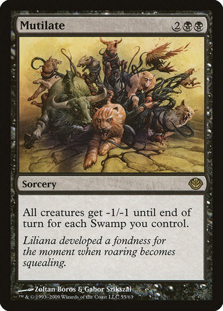 Mutilate [Duel Decks: Garruk vs. Liliana] | Good Games Cannington