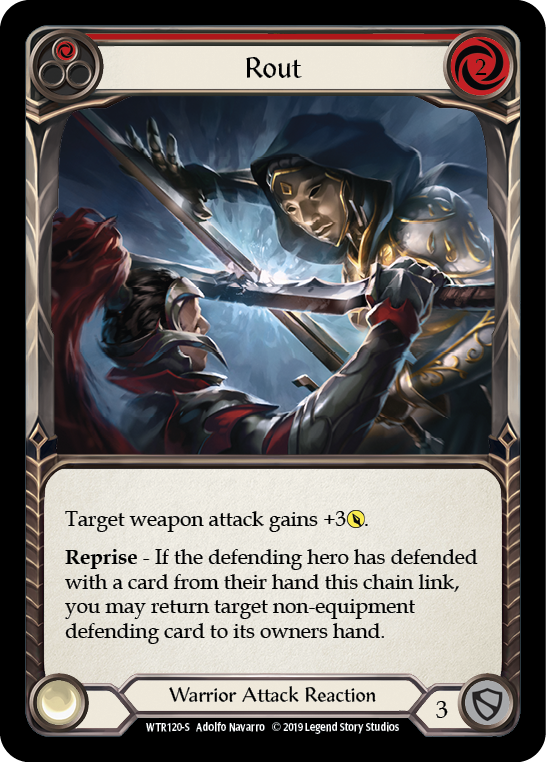 Rout [WTR120-S] Alpha Print Normal | Good Games Cannington