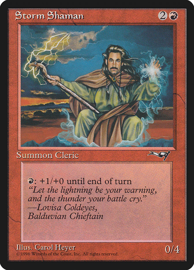 Storm Shaman (Male) [Alliances] | Good Games Cannington