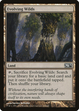 Evolving Wilds [Magic 2013] | Good Games Cannington