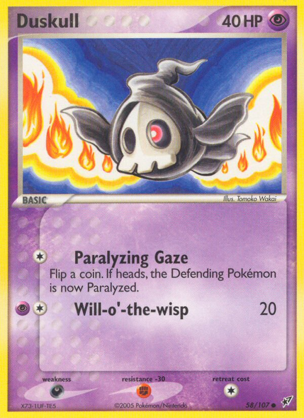 Duskull (58/107) [EX: Deoxys] | Good Games Cannington