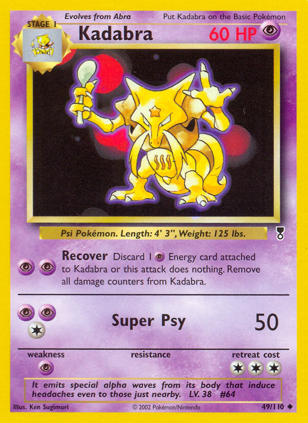 Kadabra (49/110) [Legendary Collection] | Good Games Cannington