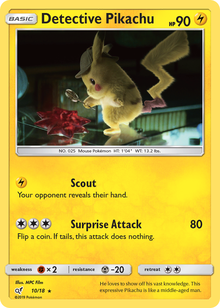 Detective Pikachu (10/18) [Sun & Moon: Detective Pikachu] | Good Games Cannington