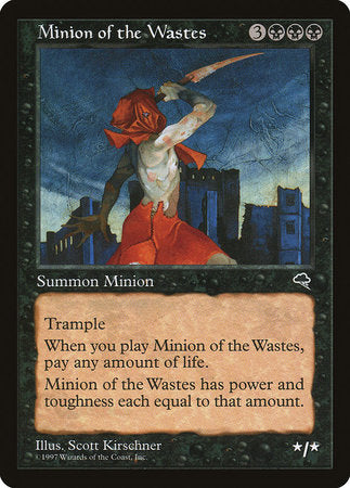 Minion of the Wastes [Tempest] | Good Games Cannington