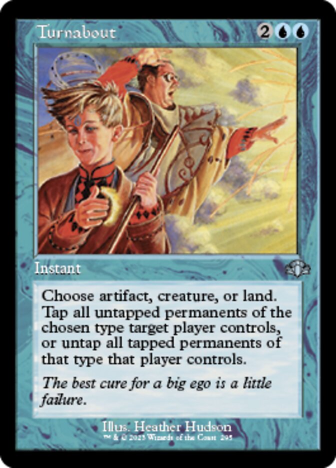 Turnabout (Retro) [Dominaria Remastered] | Good Games Cannington