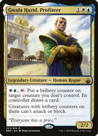 Gwafa Hazid, Profiteer [Battlebond] | Good Games Cannington