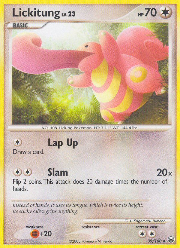 Lickitung (39/100) [Diamond & Pearl: Majestic Dawn] | Good Games Cannington
