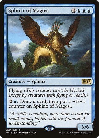 Sphinx of Magosi [Welcome Deck 2016] | Good Games Cannington