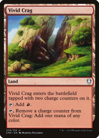 Vivid Crag [Commander Anthology Volume II] | Good Games Cannington