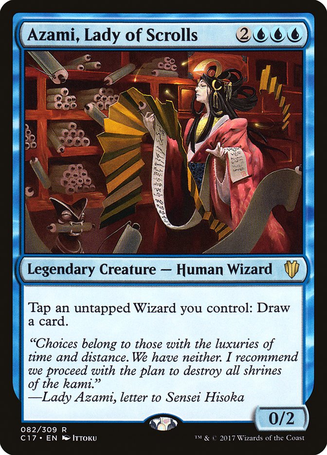 Azami, Lady of Scrolls [Commander 2017] | Good Games Cannington