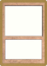 1998 World Championship Blank Card [World Championship Decks 1998] | Good Games Cannington