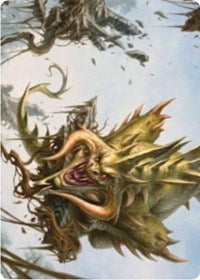 Canopy Baloth Art Card [Zendikar Rising Art Series] | Good Games Cannington
