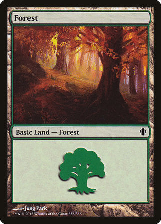 Forest (355) [Commander 2013] | Good Games Cannington