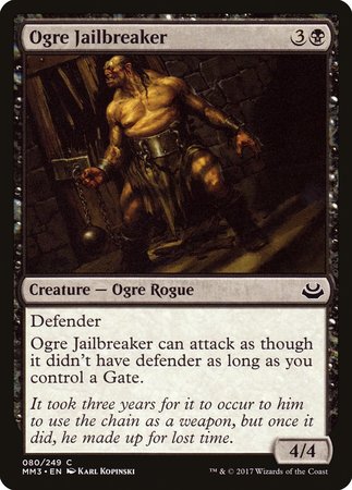 Ogre Jailbreaker [Modern Masters 2017] | Good Games Cannington