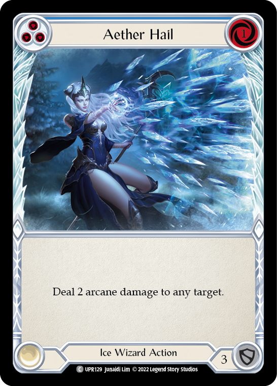 Aether Hail (Blue) [UPR129] (Uprising) | Good Games Cannington