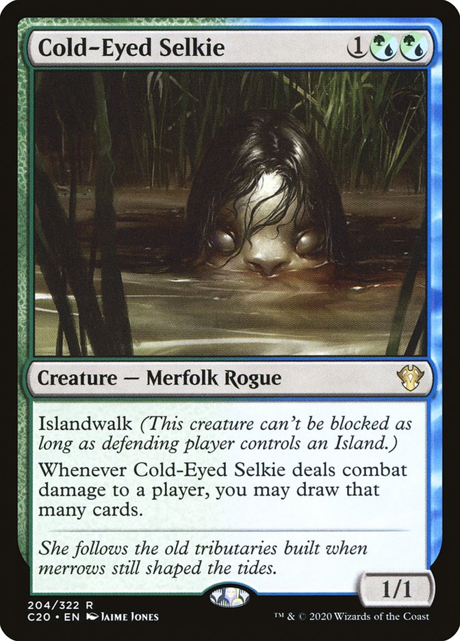 Cold-Eyed Selkie [Commander 2020] | Good Games Cannington