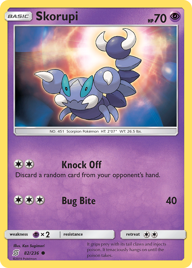 Skorupi (82/236) [Sun & Moon: Unified Minds] | Good Games Cannington