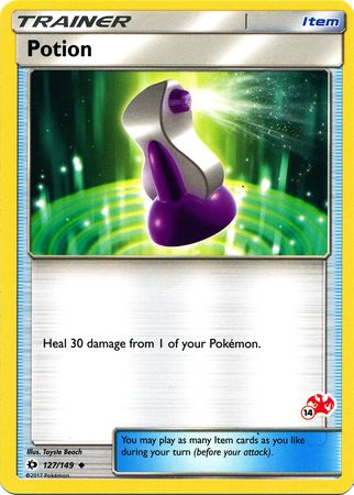 Potion (127/149) (Charizard Stamp #14) [Battle Academy 2020] | Good Games Cannington