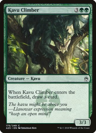 Kavu Climber [Masters 25] | Good Games Cannington